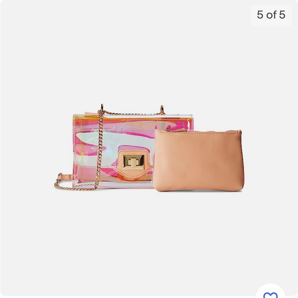 Steve Madden Pink Bkori purse with inside pouch